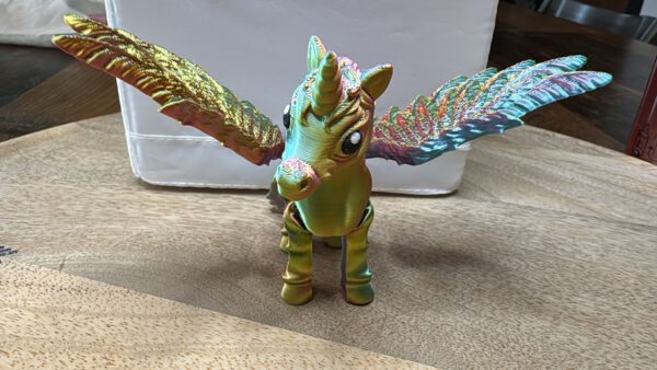 3D Druck Einhorn (verschiedene Farben) – Bild 3