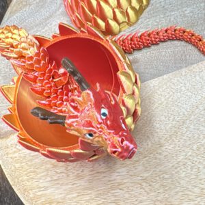 3D Druck Drache mit Ei