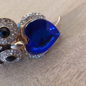 Spezialperle Eule Blau