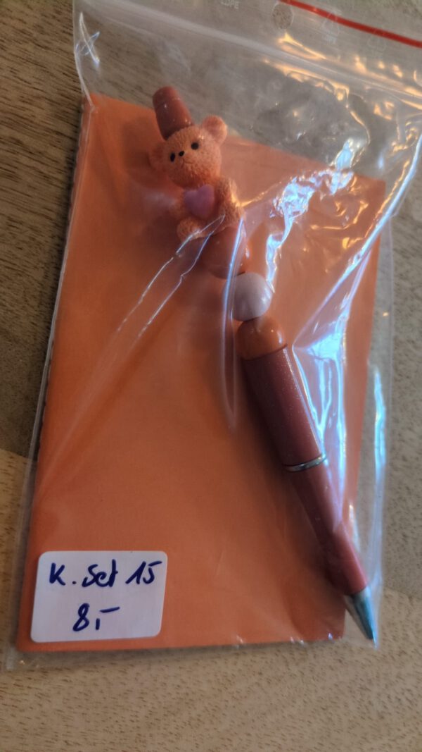 Kugelschreiber-Starterset Orange Teddy