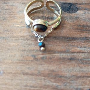 Ring in Gold mit Perlen