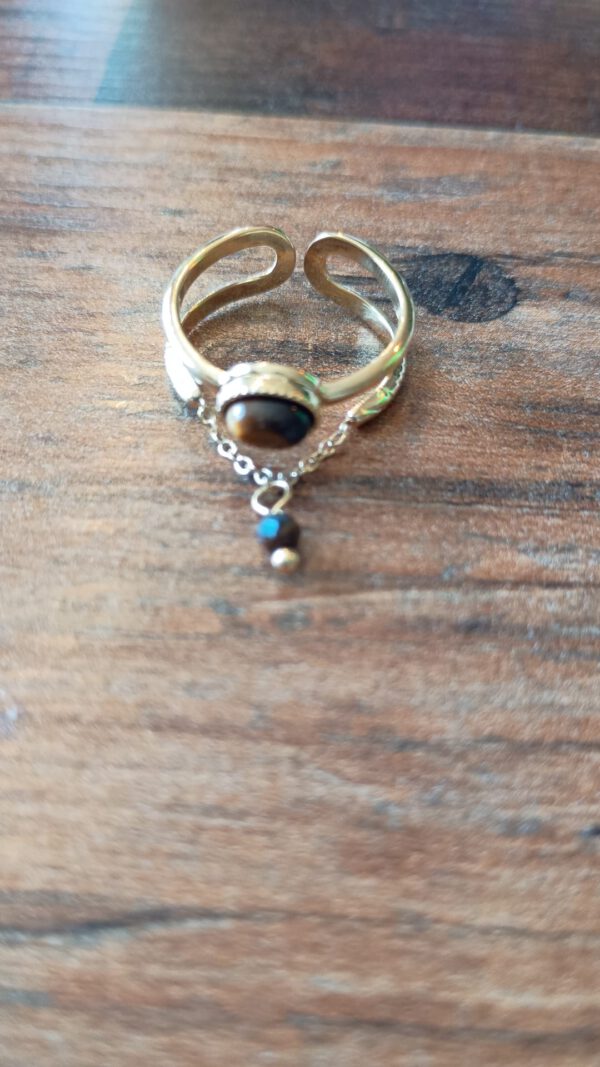Ring in Gold mit Perlen