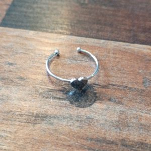 Ring in Silber Herz