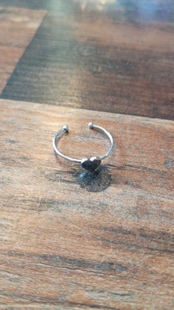 Ring in Silber Herz