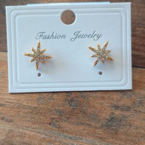 Ohrringe in Gold Zirkonia