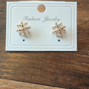 Ohrringe in Gold Zirkonia