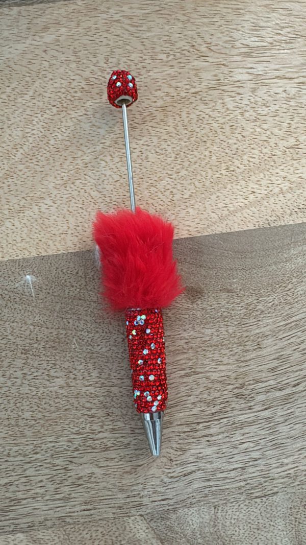 DIY Kugelschreiber mit Puschel – Bild 3