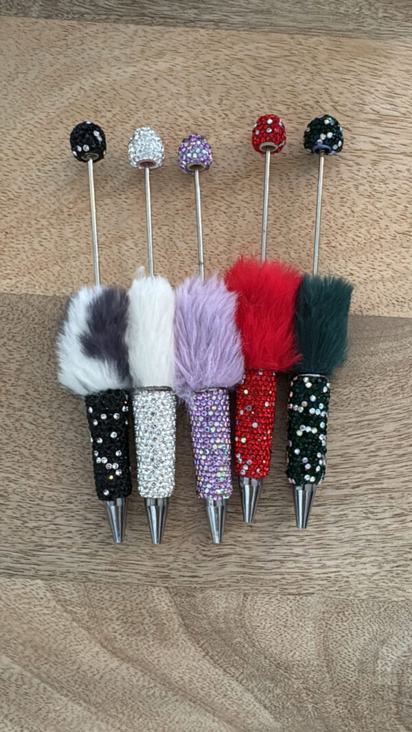 DIY Kugelschreiber mit Puschel