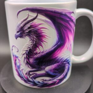 Tasse mit Drachen