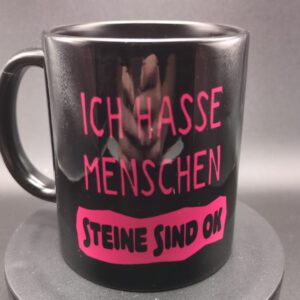Tasse mit Spruch