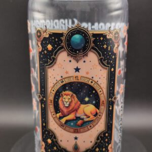 Kunststofftumbler Sternzeichen Löwe