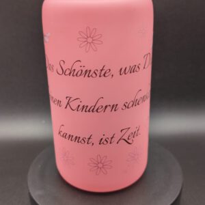 Kunststofftumbler mit Spruch