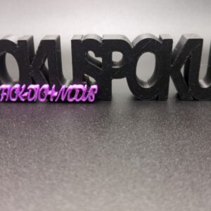 3D Druck Spruch Hokuspokus