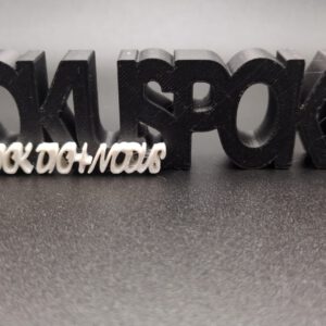 3D Druck Spruch Hokuspokus
