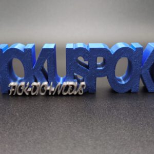 3D Druck Spruch HOKUSPOKUS