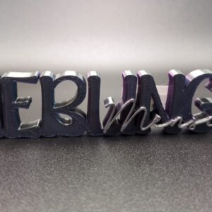 3D Druck Spruch Lieblingsmensch