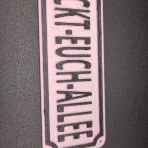 3DDruck Nummernschild