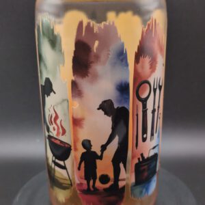 Kunststofftumbler mit Motiv